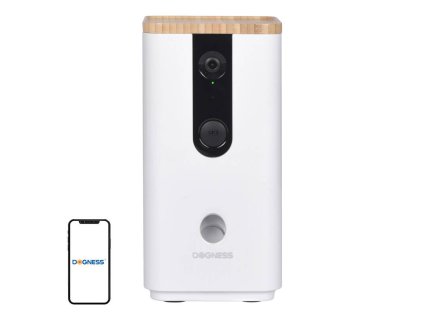 Smart snack feeder with camera T03 Dogness (White)