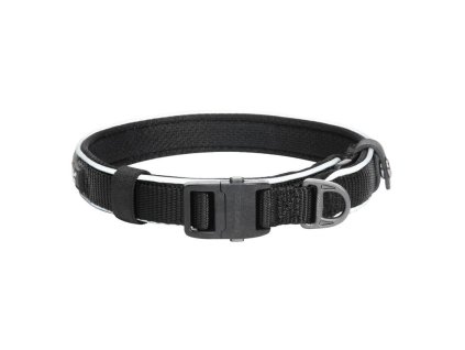 Reflective collar Dogness size XS (Black)