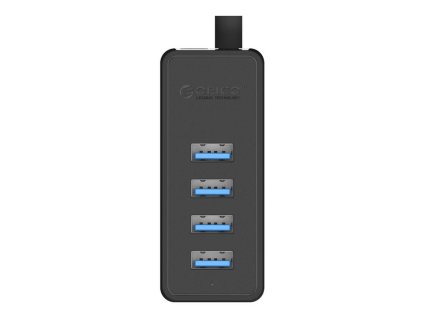 Adaptér HUB Orico W5P-100 USB na 4x USB 3.0 (čierny)