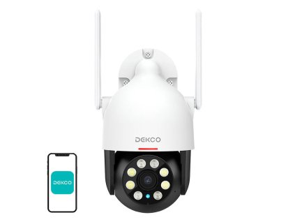 IP Outdoor camera WiFi DEKCO DC5L 2K QHD 166°