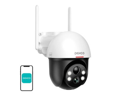 Vonkajšia kamera WiFi so solárnym panelom DEKCO DC9L 5MP 355°