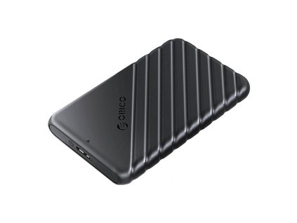 Orico 25PW1 HDD/SSD kryt 2,5", 5Gbps, USB-A na USB Micro-B (čierny)