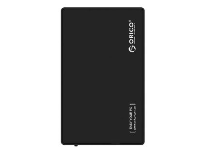 Orico 3588 HDD/SSD 3.5", 5Gbps, USB-A to USB-B drive enclosure (black)