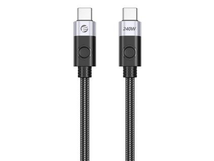 Orico 240W USB-C to USB-C charging cable, 1 m (black)