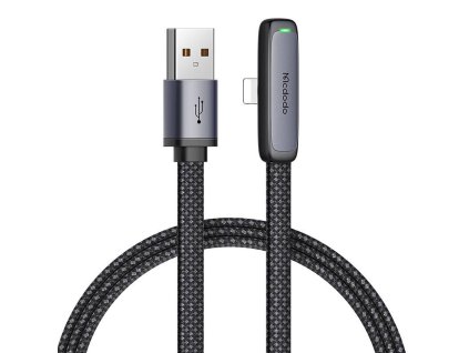 Mcdodo CA-2791 USB to lightning angle cable, 1.8m (black)