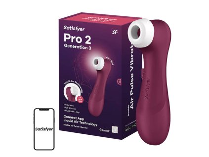 Clitoral Massager with App Satisfyer Pro 2 Generation 3 (red)