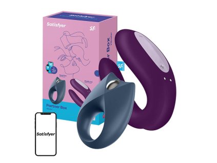 Súprava pre páry s aplikáciou Satisfyer Partner Box 2