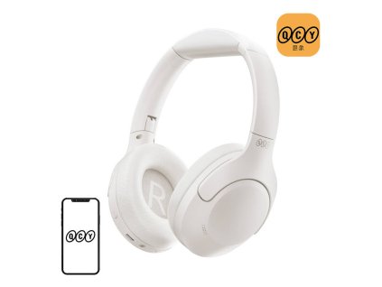 Wireless Headphones QCY H3 lite, ANC (white)