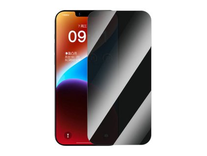 Tvrdené sklo Baseus Superior Privacy pre iP 14 Plus/13 Pro Max + čistiaca súprava a EasyStick
