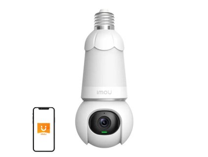 2in1 Bulb and 360° Outdoor Camera WiFi IMOU Bulb Cam 5MP