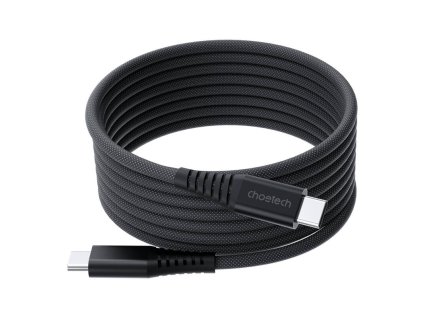 Choetech XCC-1051 USB-C to USB-C magnetic cable, PD 240W 1.8m (black)