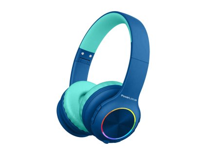Wireless Headphones for kids PowerLocus PLED (navy&blue)