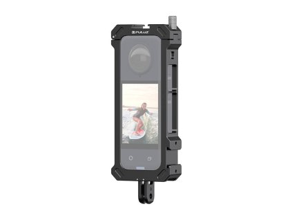 Metal protective cage PULUZ with tripod adapter for Insta360 X4