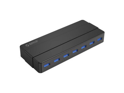 Adapter Hub Orico 7xUSB 3.0 (czarny)