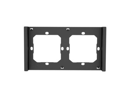 Frame for switch M5 80 double 2-fold SONOFF M5-2C-80-F (graphite/black)