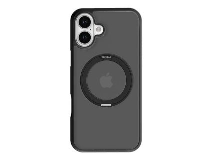 Torras Ostand Pro Case for iPhone 16 Plus (Black)