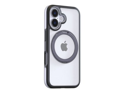 Puzdro Torras Ostand R Fusion pre iPhone 16 (čierne)