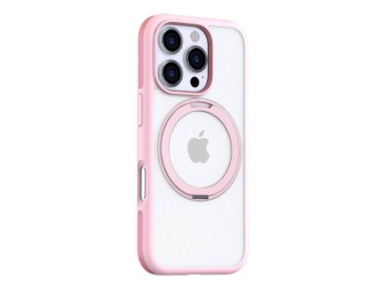 Torras Ostand R Fusion Case for iPhone 16 ProMax (Pink)