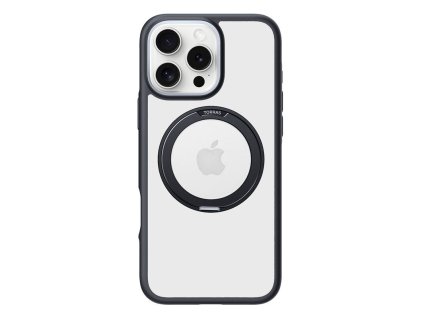 Puzdro Torras Ostand R Fusion pre iPhone 16 Pro Max (čierne)
