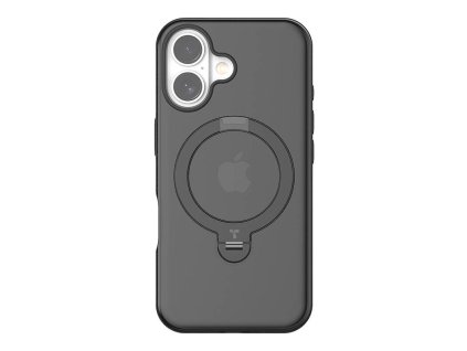 Torras Ostand Spin Case for iPhone 16 Plus (Black)