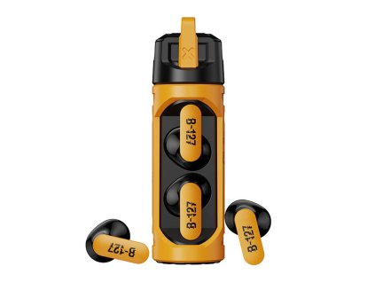 TWS Transformers TF-T11 headphones (yellow)