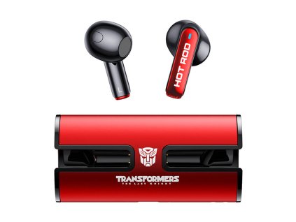 TWS Transformers TF-T02 headphones (red)
