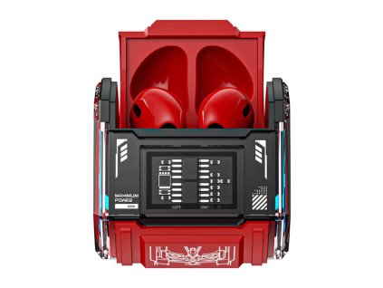 TWS Transformers MG-C03 headphones (red)