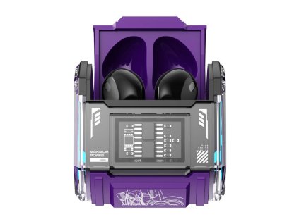 Slúchadlá TWS Transformers MG-C03 (fialové)