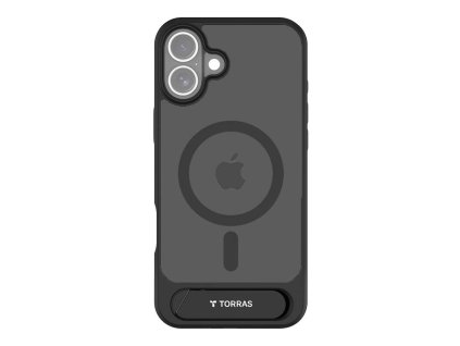 Torras Pstand Series Case for iPhone 16 (black)