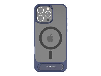 Torras Pstand Series Case for iPhone 16 Pro (Blue)