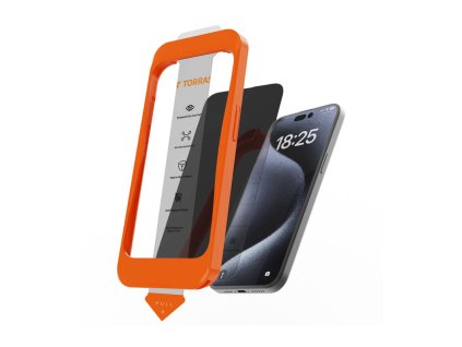 Torras Install Master tempered glass for iPhone 16 Plus