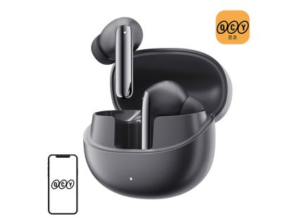 TWS QCY MeloBuds Pro HT08 Headphones, ANC (black)
