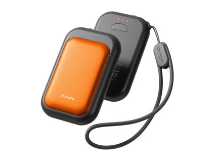 Ocoopa UT4 Young 2x2500 mAh hand warmer, USB-C, black and orange