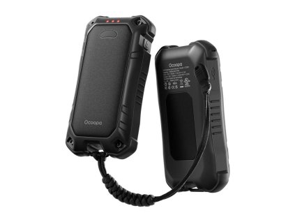 Ocoopa UT4 Extreme 2x5000 mAh hand warmer with powerbank function, USB-C, black