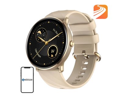 Zeblaze GTR 3 Pro Smartwatch (Gold)