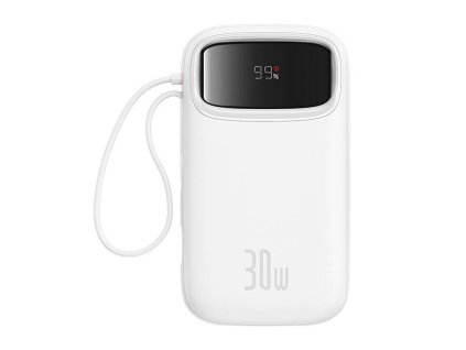 Powerbank Baseus QPow 2 20000mAh 30W 2xUSB-C (biela)