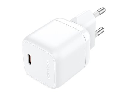 Vention FAKW0-EU Sieťová nabíjačka USB-C GaN (30 W) (biela)