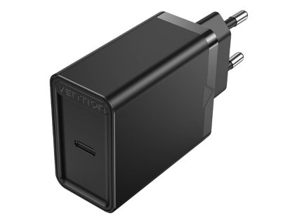 Sieťová nabíjačka Vention FAIB0-EU USB-C 30W (čierna)