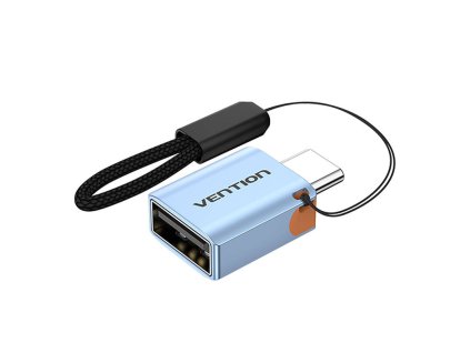 Adapter Vention CUBH0 USB 3.1 C M do USB (sivá)