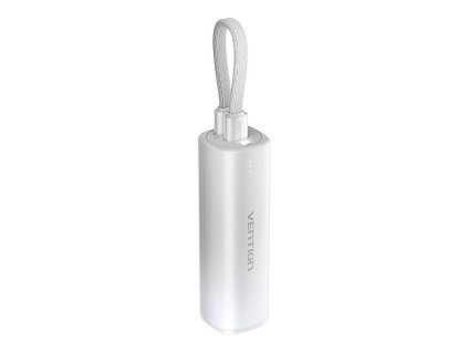 Powerbank 5000mAh Vention FHWM0 20W + kábel USB-C na lightning (sivý)
