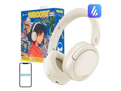Edifier W800BT Pro Wireless Headphones, ANC Limited Edition (beige)