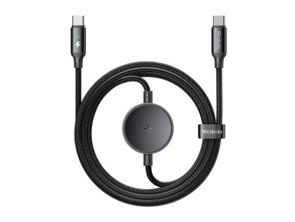 Mcdodo CA-4170 2-in-1 USB-C cable + Samsung Watch wireless charger, 60W, 1.5m