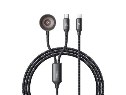 Mcdodo CA-2200 2-in-1 USB-C cable + Apple Watch charger, 60W, 1.2m