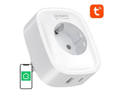 Gosund SP6 16A USB-C 20W Tuya smart WiFi/Bluetooth socket
