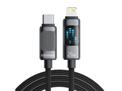 Kábel USB Essager EXCTL-LG0A-P USB-C na blesk 29W 1m