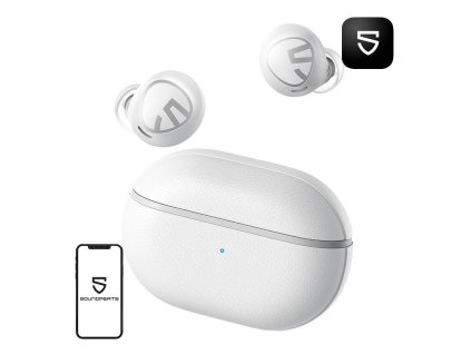 TWS Soundpeats Free2 Classic Headphones (white)