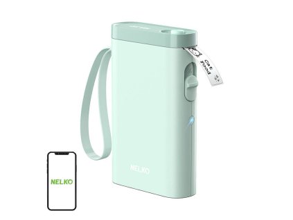 Thermal label printer Nelko P21 (green)