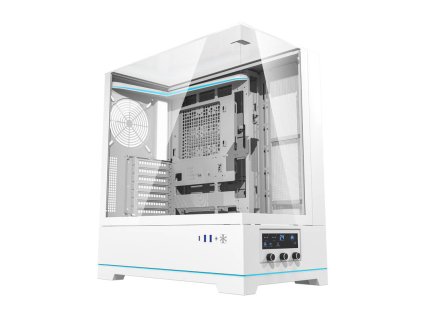 Počítačová skriňa Darkflash DY450 bez ventilátorov (biela)