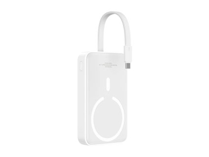 Baseus Mini 10000mAh 30W magnetická powerbanka (biela) Bayern Edition
