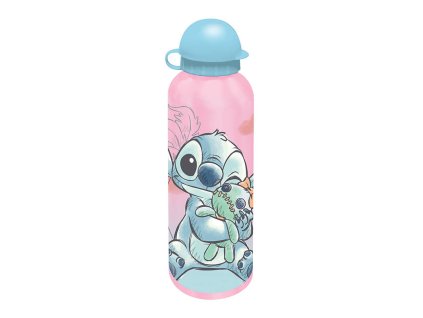 Stitch 500 ml fľaša ST00057 KiDS Licencovanie (ružová)
